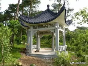 傳統(tǒng)石雕建筑 石雕涼亭是古建園林中的必不可少的重要點(diǎn)綴建筑物