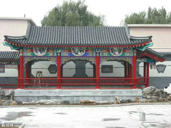 古建工程-寧夏秀山水園林古建工程
