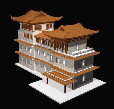 古建筑塔樓圖免費下載 - 園林建筑及相關 - 土木工程網