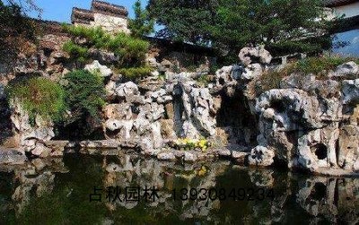唐縣占秋園林古建筑工程