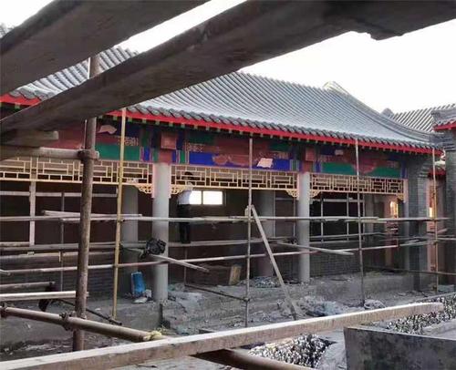 園林施工隊-古建寺廟施工團隊由河北景唐園林古建筑工程提供