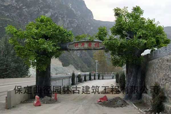 海口塑樹推薦_曲徑園林古建筑