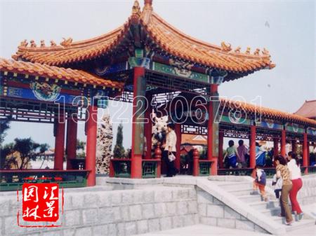 唐縣古建施工隊 四合院 牌樓從匯景園林開始高清圖片 高清大圖