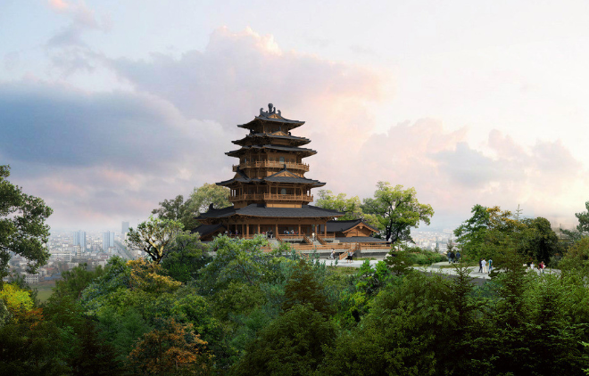 古建筑:古塔設計圖紙匯總 - 園林相關 - 土木工程網