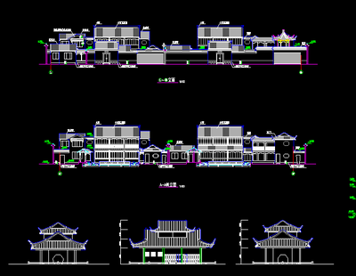 古建筑施工圖免費下載 - 園林古建 - 土木工程網(wǎng)