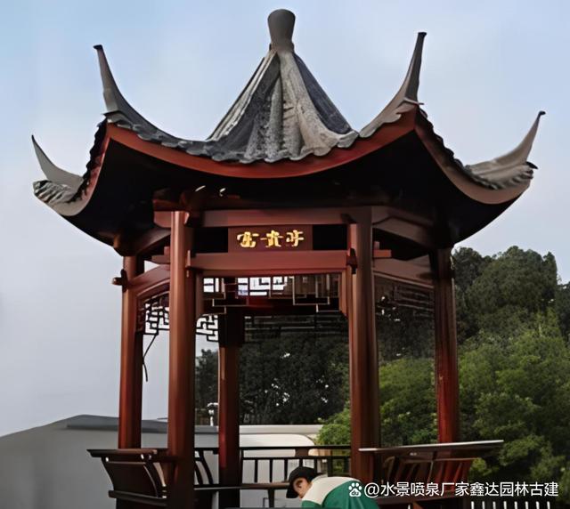 云南古城古建筑涼亭工程