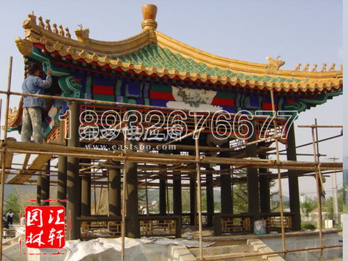 唐縣古建大殿 古建大殿工程 匯軒園林古建 優質商家