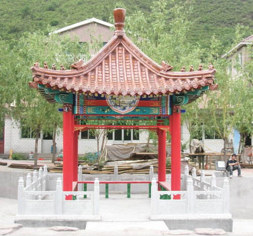 盛程水泥涼亭 圖 古建水泥涼亭 大同水泥涼亭
